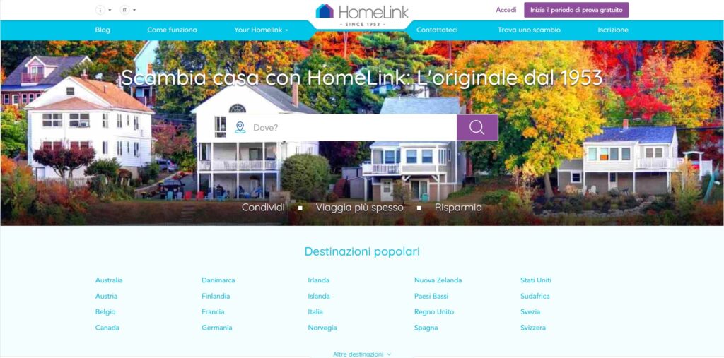 HomeLink Homepage