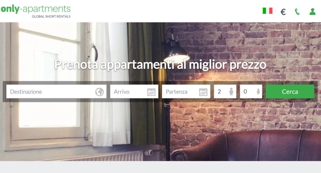 OnlyApartments Homepage