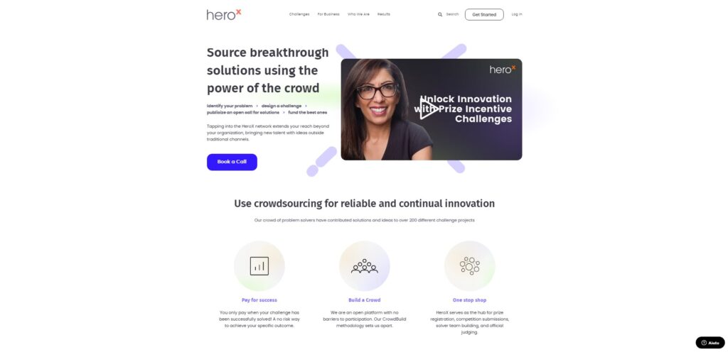 HeroX Homepage