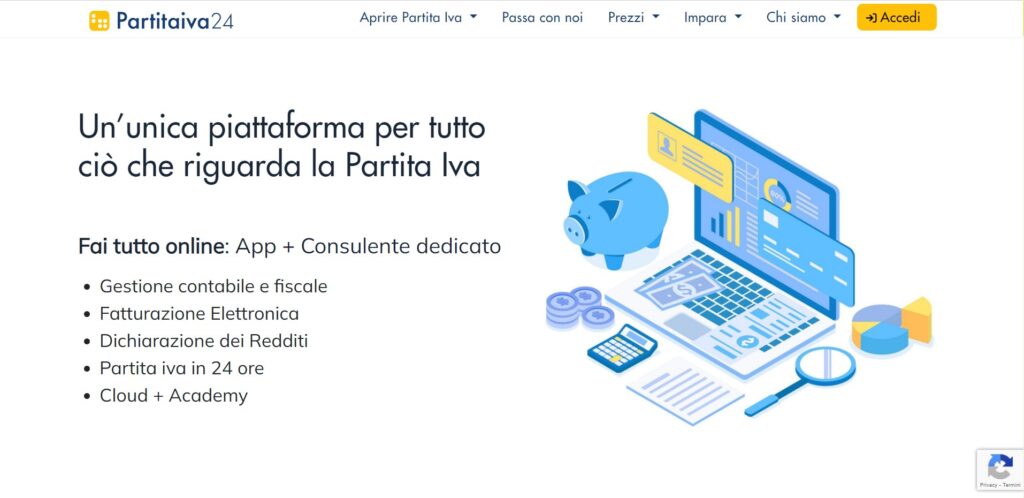 PartitaIVA24 Homepage