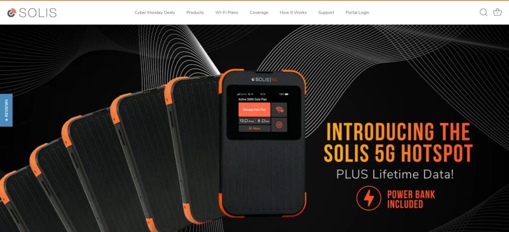 Solis Homepage