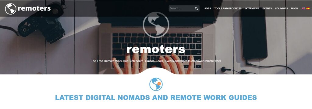 Remoters homepage