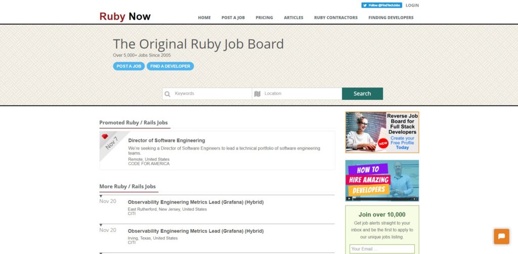 RubyNow Homepage
